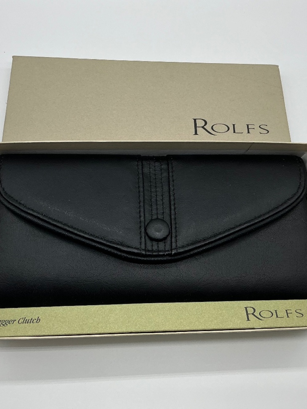 Rolfs Black Swagger Clutch Wallet